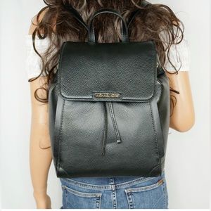 Michael Kors Ginger M Drawstring Backpack Black